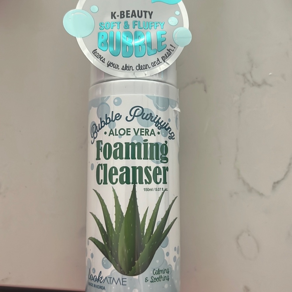 2/$22.00 Bundle Aloe Vera Foaming Cleanser Calming and Soothing 5.07 Oz